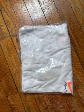 Nike shirt White with Orange Swoosh